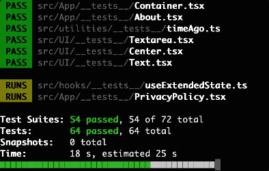 Unit tests